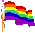 Regenbogen-Flagge