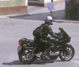 Biker at the Bike Run 1999