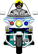 police biker