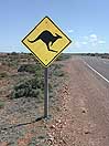 Strae im Outback