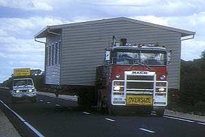 Schwertransport: Haus