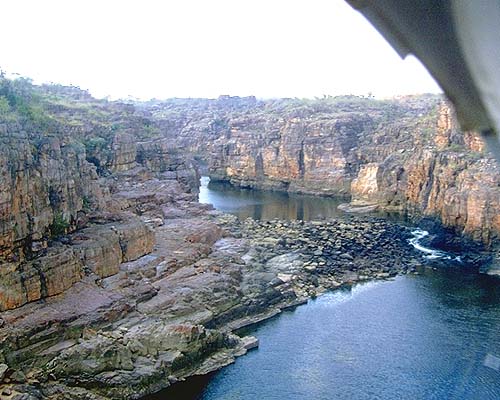 Katherine Gorge aus der Hubschrauberperspektive