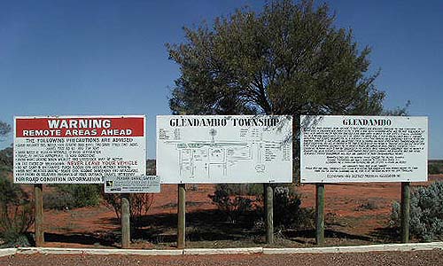 Glendambo -Tafeln