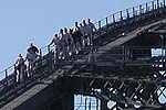 Kletterer Hafenbrcke Sydney