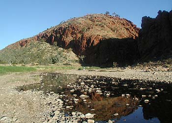 Finke River am Ormiston Gorge