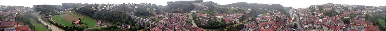 360-Grad-Panorama vom Freiburger Dom