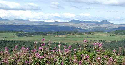 Aussicht in Coucouron