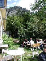 Caf� an der Loire-Quelle