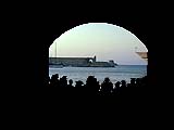 Ausblick auf den Hafen von Rhodos